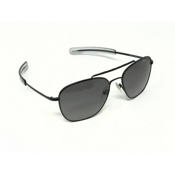 FENDI Sunglasses Bayonet Temples FS5217L Black Pilot Aviator Metal Italy - Picture 3 of 12